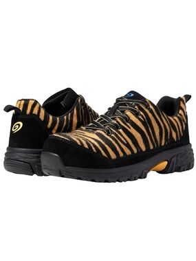 Nautilus Spark CT – Women’s Safety Toe Animal Print Work Sneakers Size 9